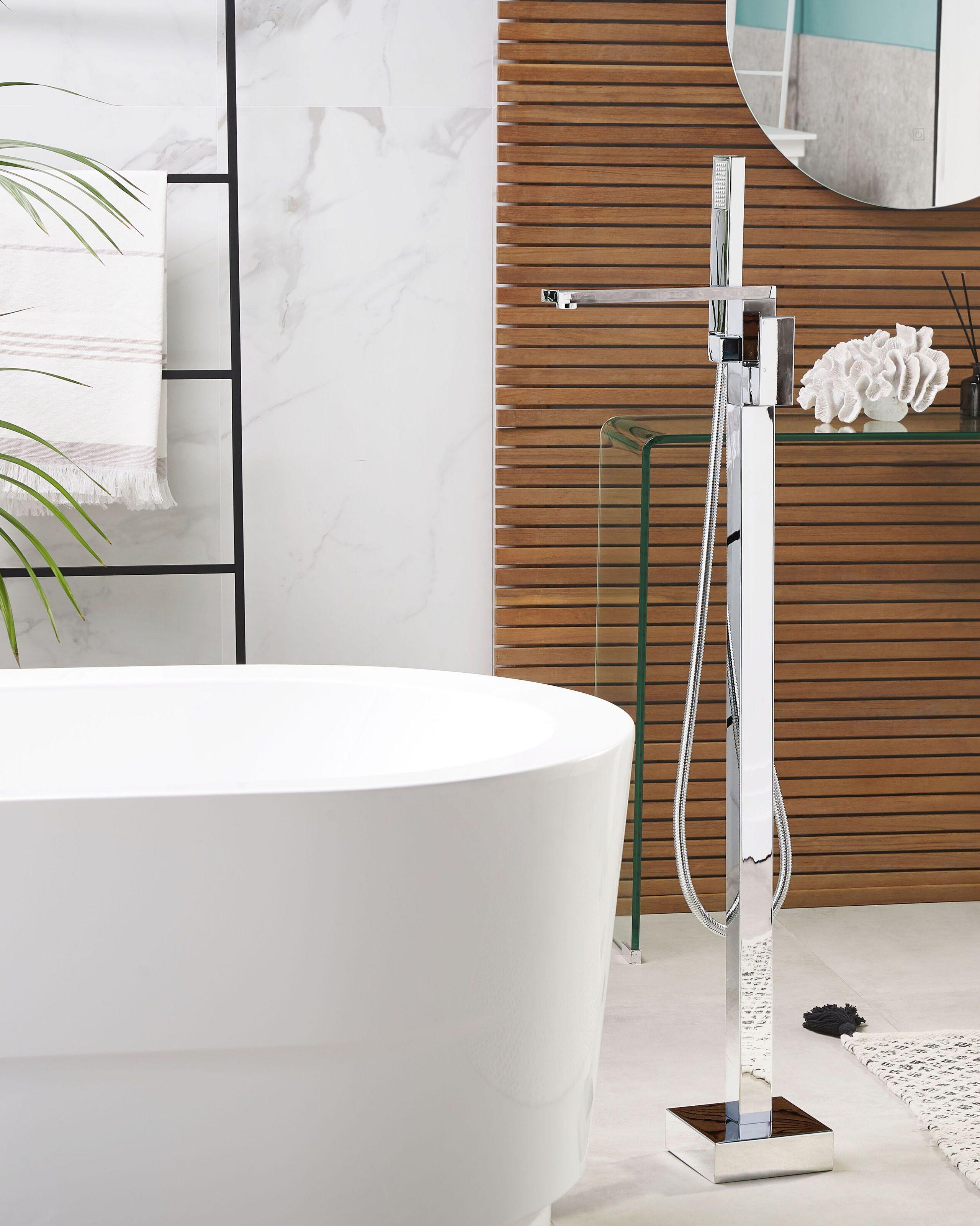 Beliani Rubinetteria per vasca da bagno freestanding en Materiale sintetico Moderno DELLA  