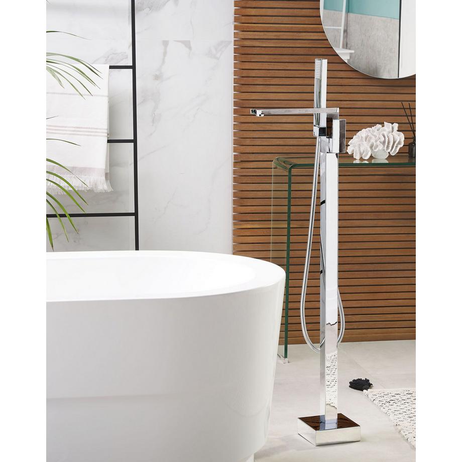 Beliani Freistehende Badewannenarmatur aus Kunststoff Modern DELLA  