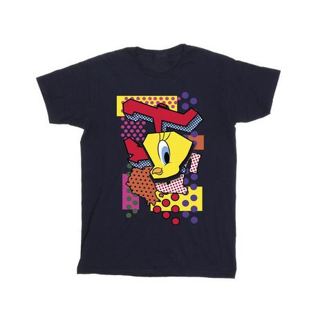 LOONEY TUNES Tweety Bird T-Shirt Stampa Grafica  