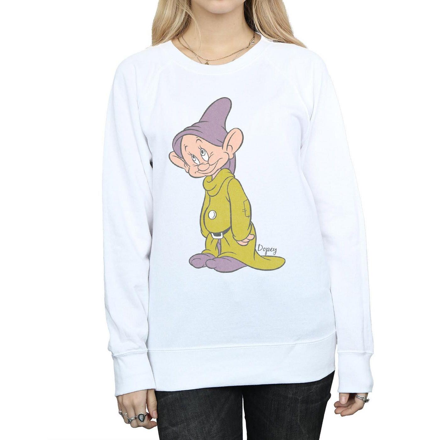 Disney Dopey Stampa Personaggio Felpa  
