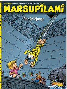 Marsupilami 30: Der Goldjunge Franquin, André; Le Comte, Marcel (Übersetzung); Batem (Illustrationen) Copertina rigida 