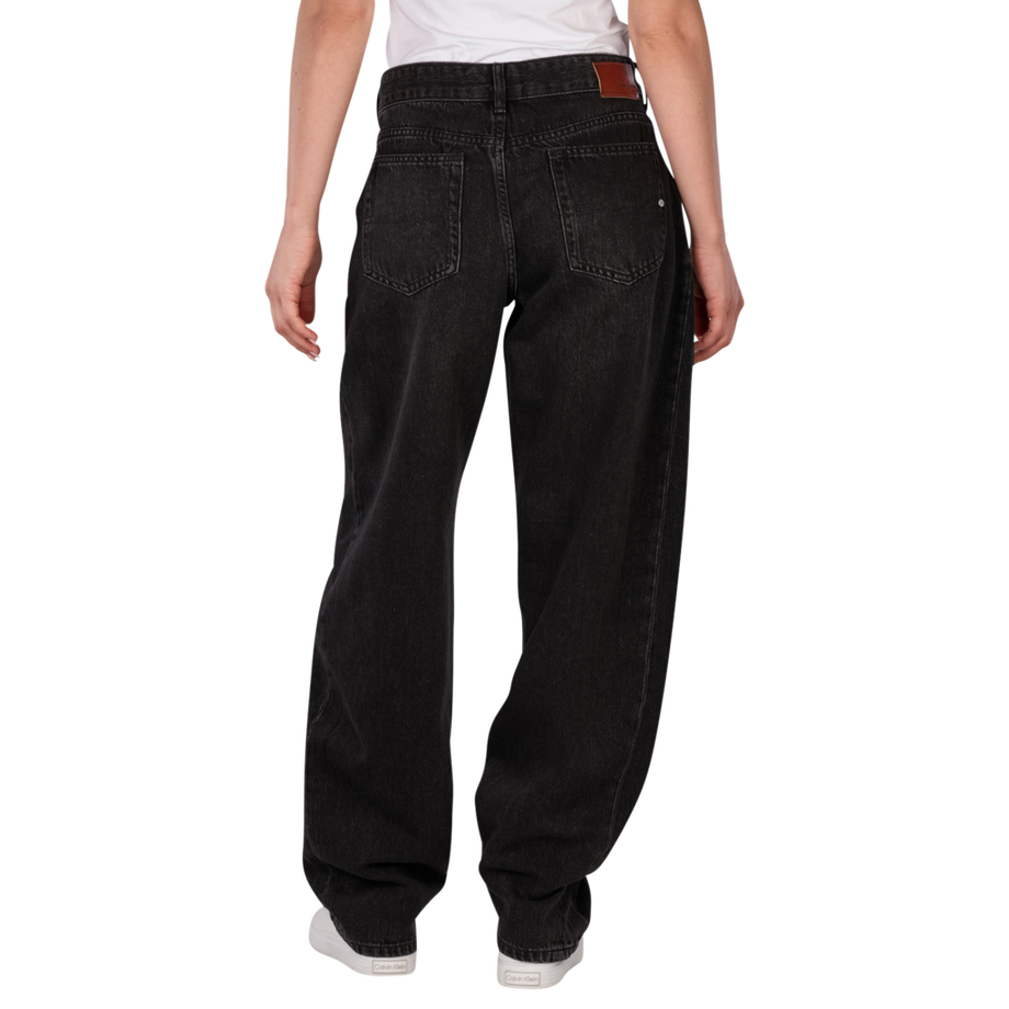 Pepe Jeans London Bow Wide Barrel Fit Jeans  