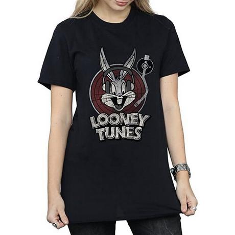 LOONEY TUNES Bugs Bunny DJ Logo T-Shirt  