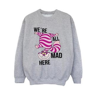 Disney  Alice In Wonderland All Mad Here Sweatshirt 