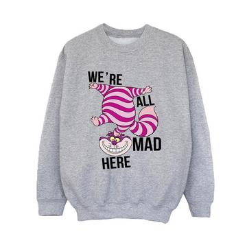Alice In Wonderland All Mad Here Sweatshirt