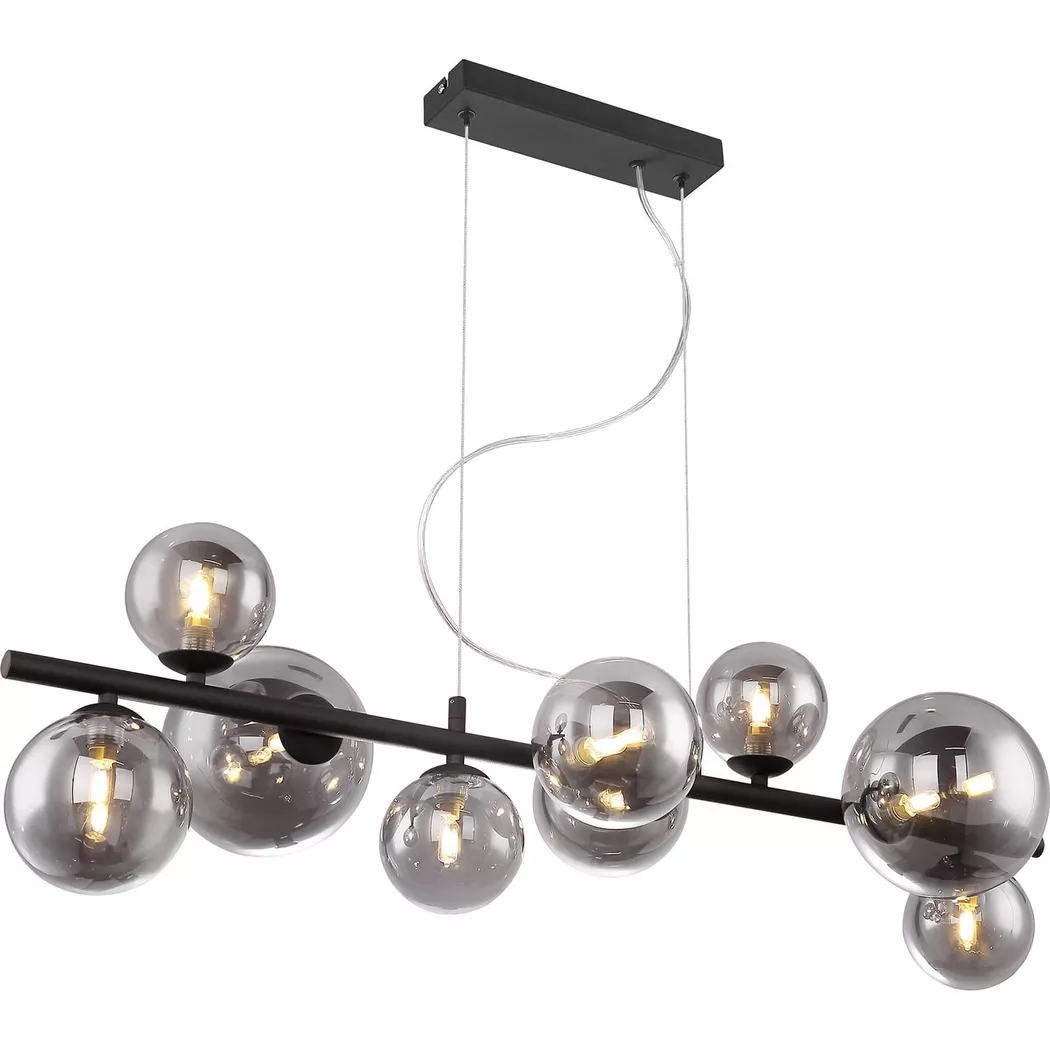 mutoni – Hängeleuchte Riha Metall 9xG9 LED, One Size, Multicolor