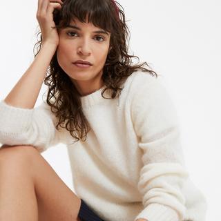 La Redoute Collections Pull col rond en grosse maille  