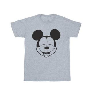 Disney Mickey Mouse lächelndes Gesicht T-Shirt  