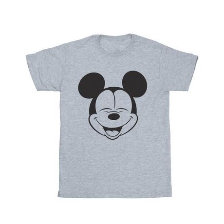 Disney Mickey Mouse lächelndes Gesicht T-Shirt  