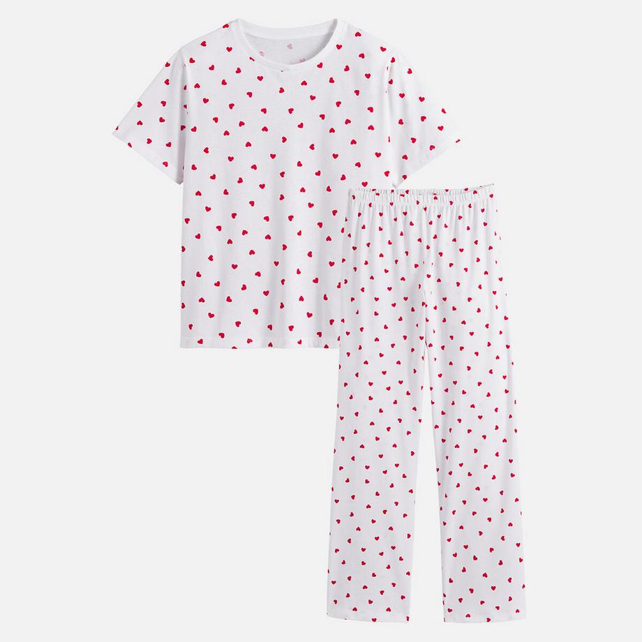 La Redoute Collections Pyjama en Jersey Imprimé  