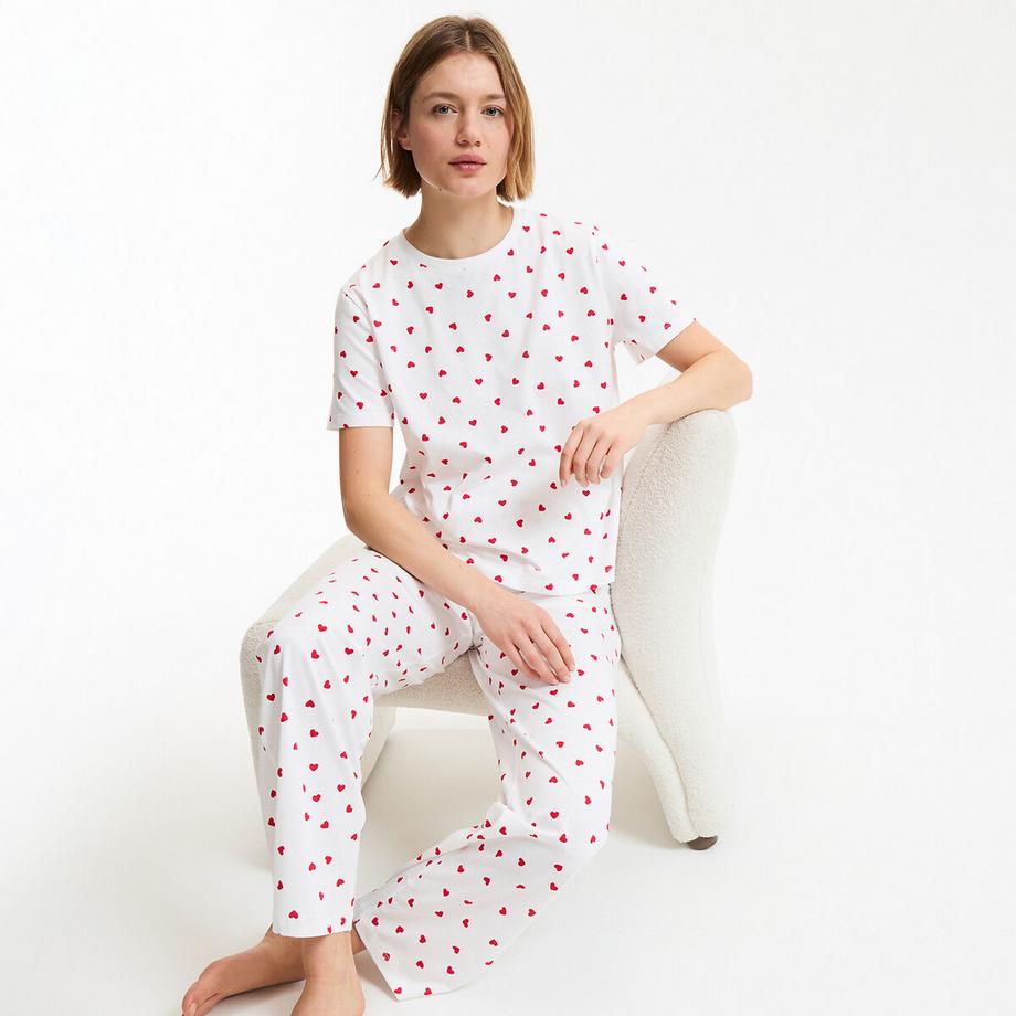 Pyjama en jersey imprimé