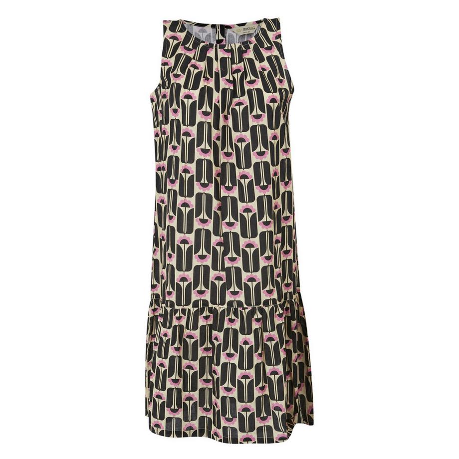 Orla Kiely Summer Vestito Fiori Alti Senza Maniche