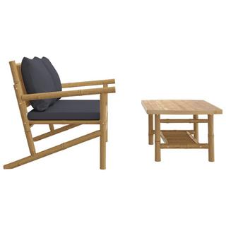 VidaXL Garten lounge set bambus  