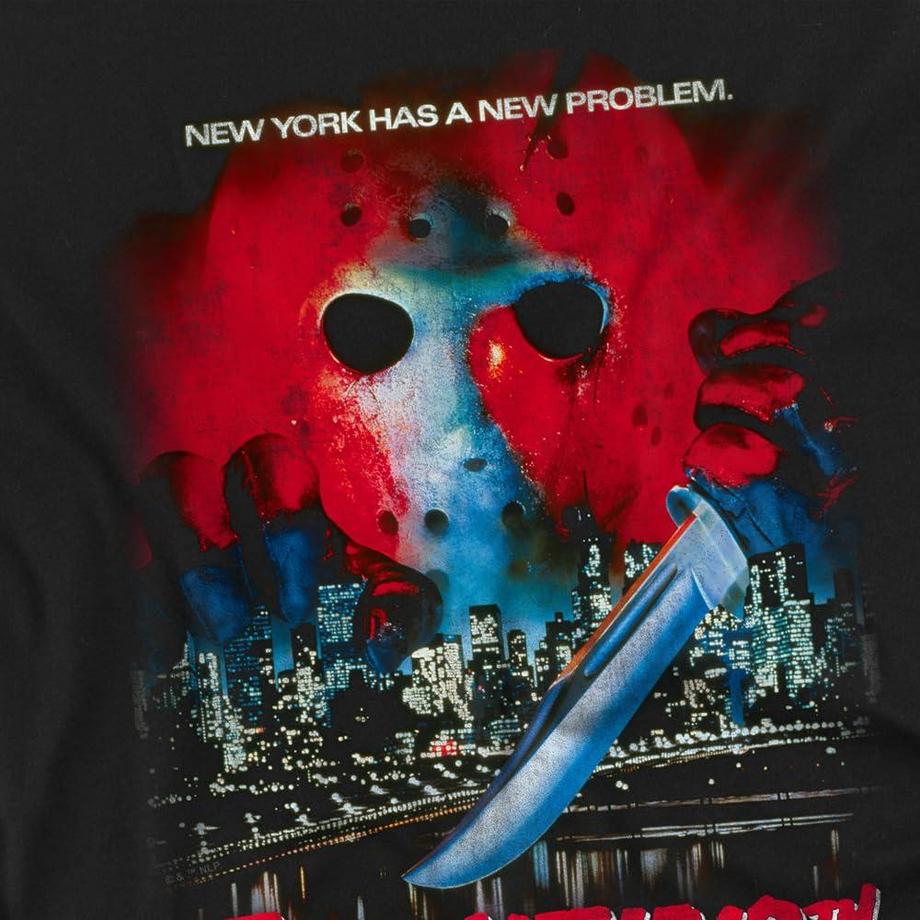 Friday The 13th T-Shirt Part VIII Jason Takes Manhattan  