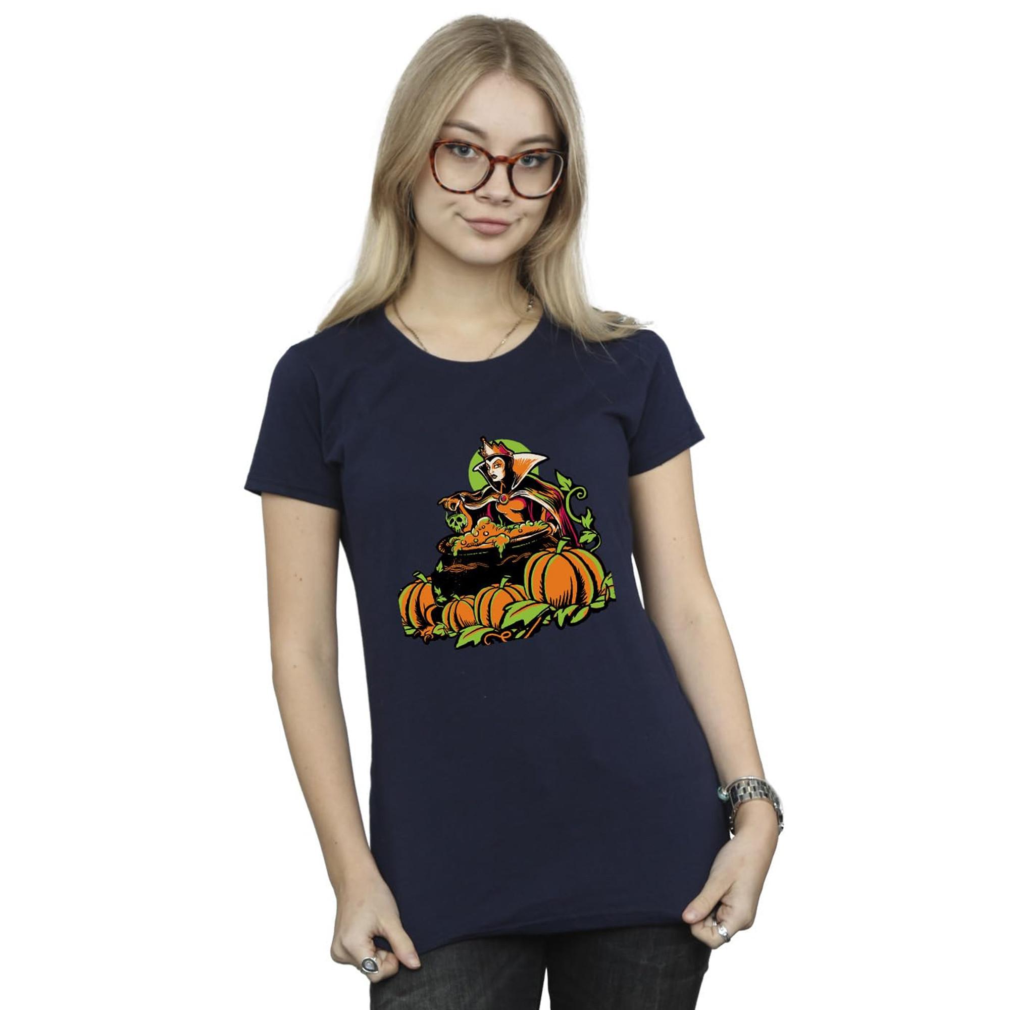 Disney Halloween Kürbis Slim Fit T-Shirt  