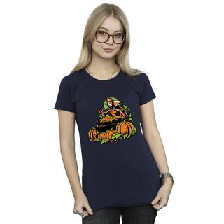 Disney Halloween Kürbis Slim Fit T-Shirt  