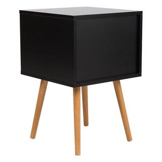 Beliani Comodino 2 cassetti en Fibra a media densità (MDF) Classico ALABAMA  