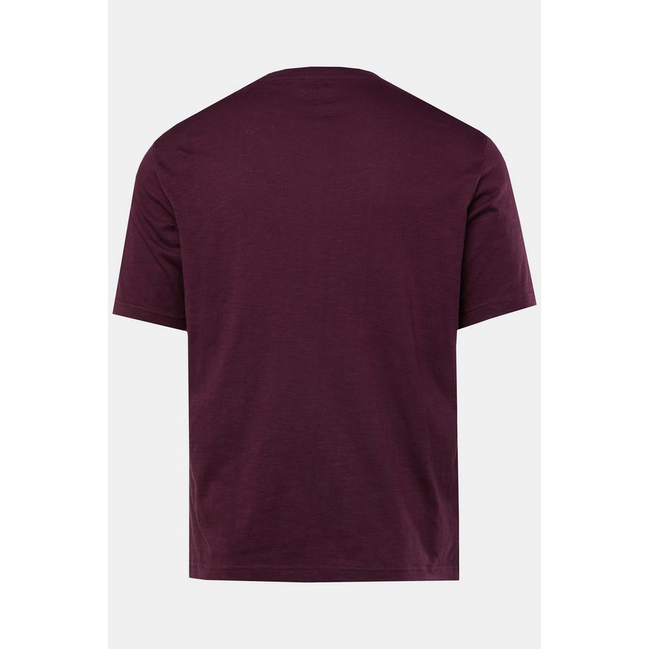 JP1880 T-shirt in jersey fiammato mezze maniche con stampa davanti e dietro  