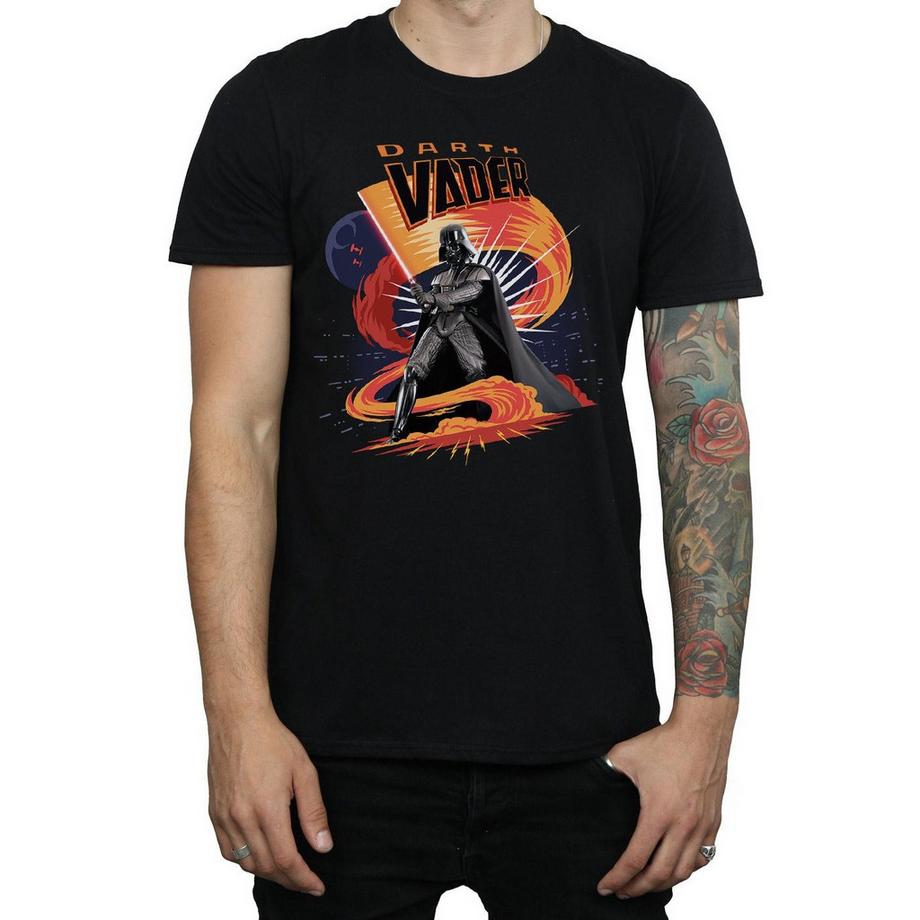 STAR WARS Swirling Fury Darth Vader T-Shirt  