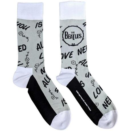 The Beatles AYNIL Gemusterte Socken  