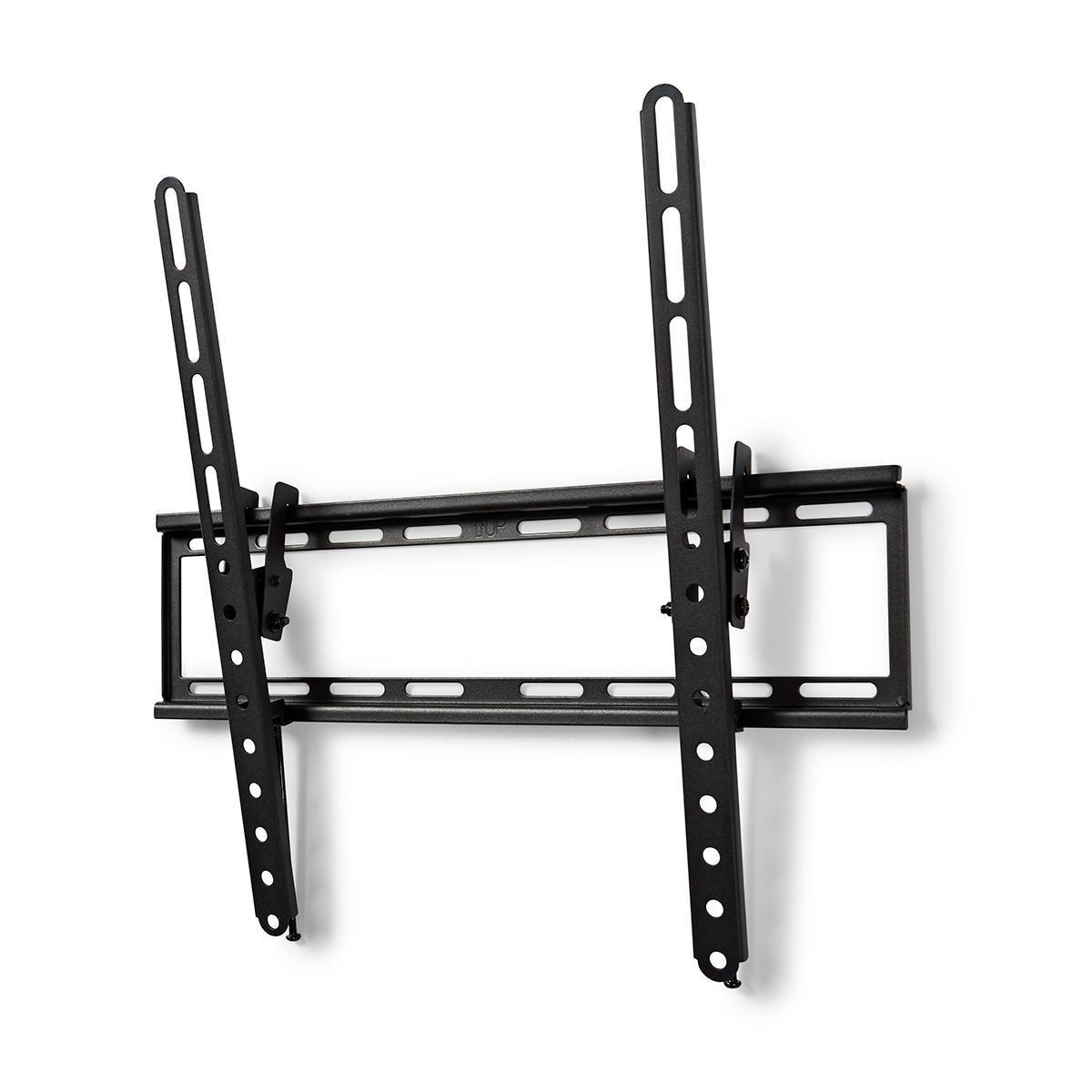 Nedis  Neigbare TV-Wandhalterung | 23-55" | Maximal unterstütztes Gewicht des Bildschirms: 35kg | Neigbar: 12° | Minimaler Wandabstand: 38mm | Stahl | Schwarz 