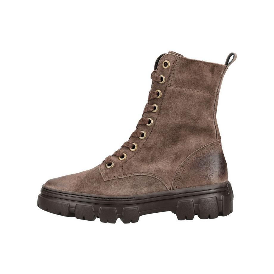 Paul Green Bottines à Lacets avec Fermeture Éclair Latérale  
