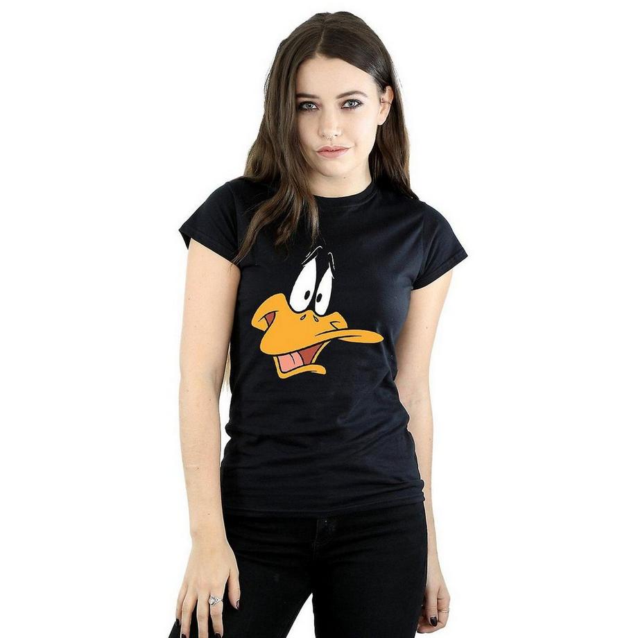LOONEY TUNES T-Shirt Visage Daffy Duck  
