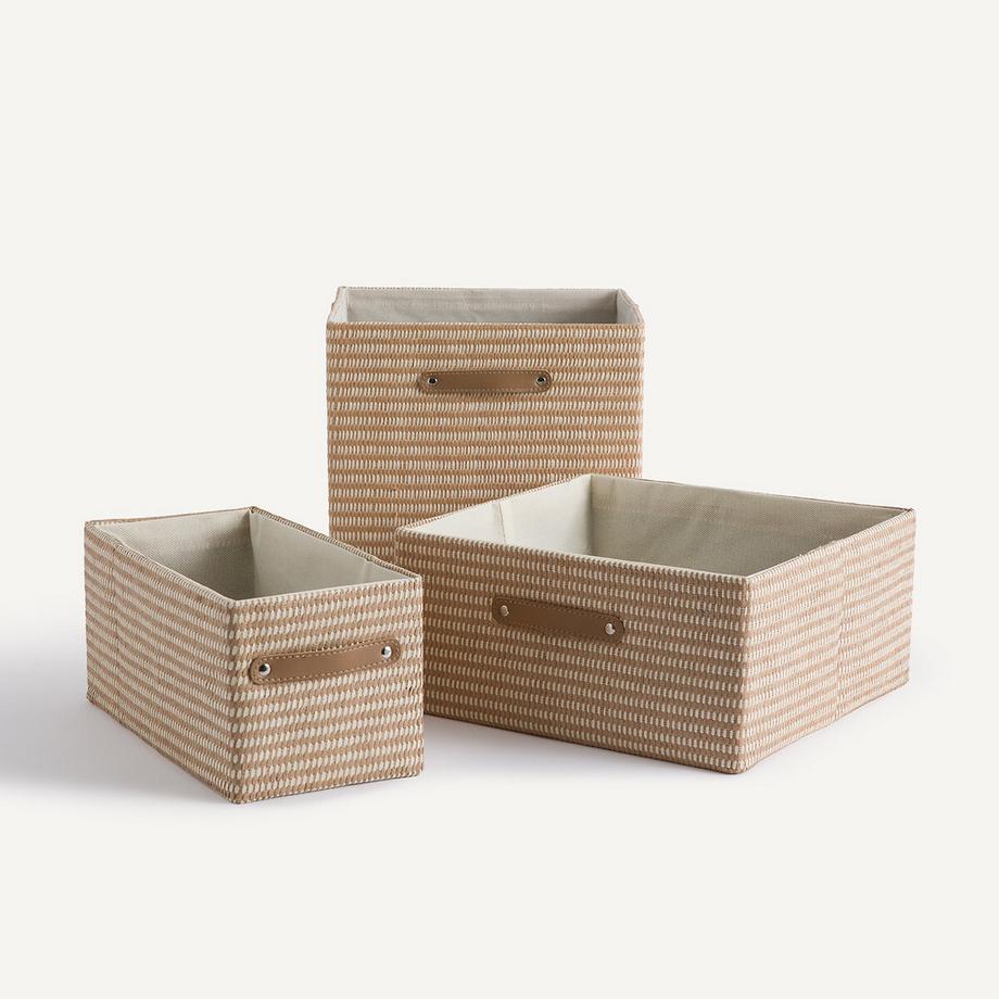La Redoute Intérieurs Würfelförmiger Korb aus geflochtenem Papier  