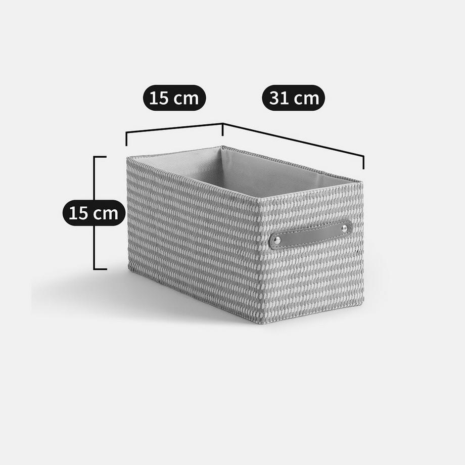 La Redoute Intérieurs Würfelförmiger Korb aus geflochtenem Papier  