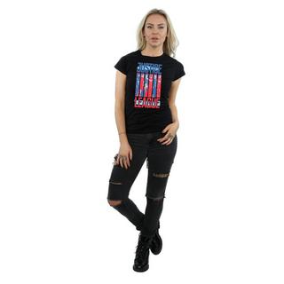 DC COMICS  Justice League Movie Team Flag TShirt 