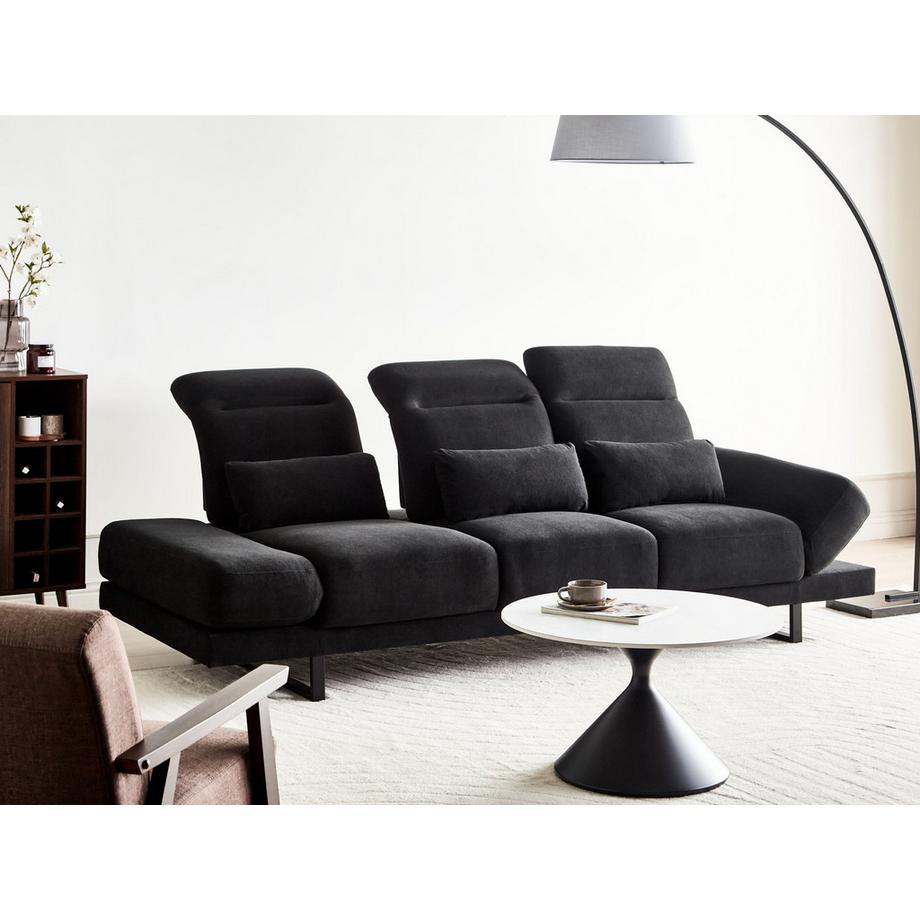 Beliani 3 Sitzer Sofa aus Stoff Modern IKAST  