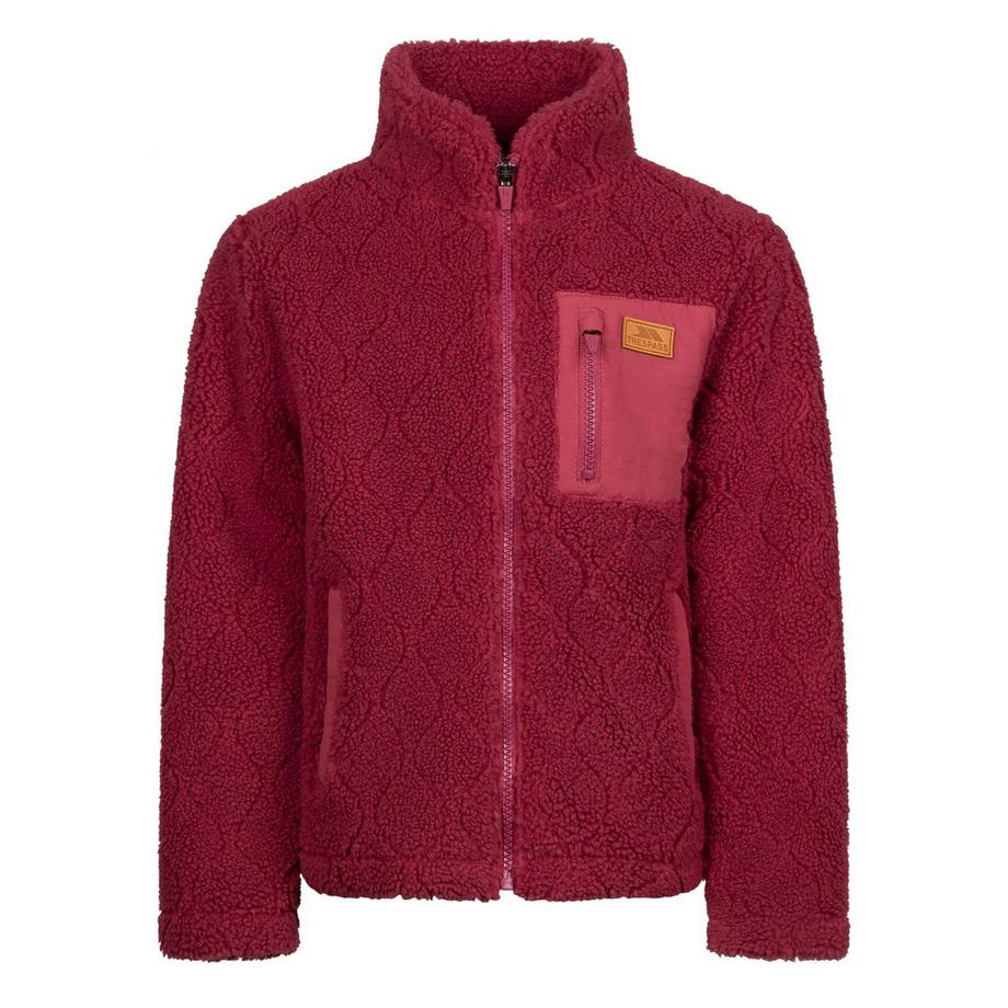 Veste Polaire À Col Montant Et Poche Contrastée Sur Poitrine Southford