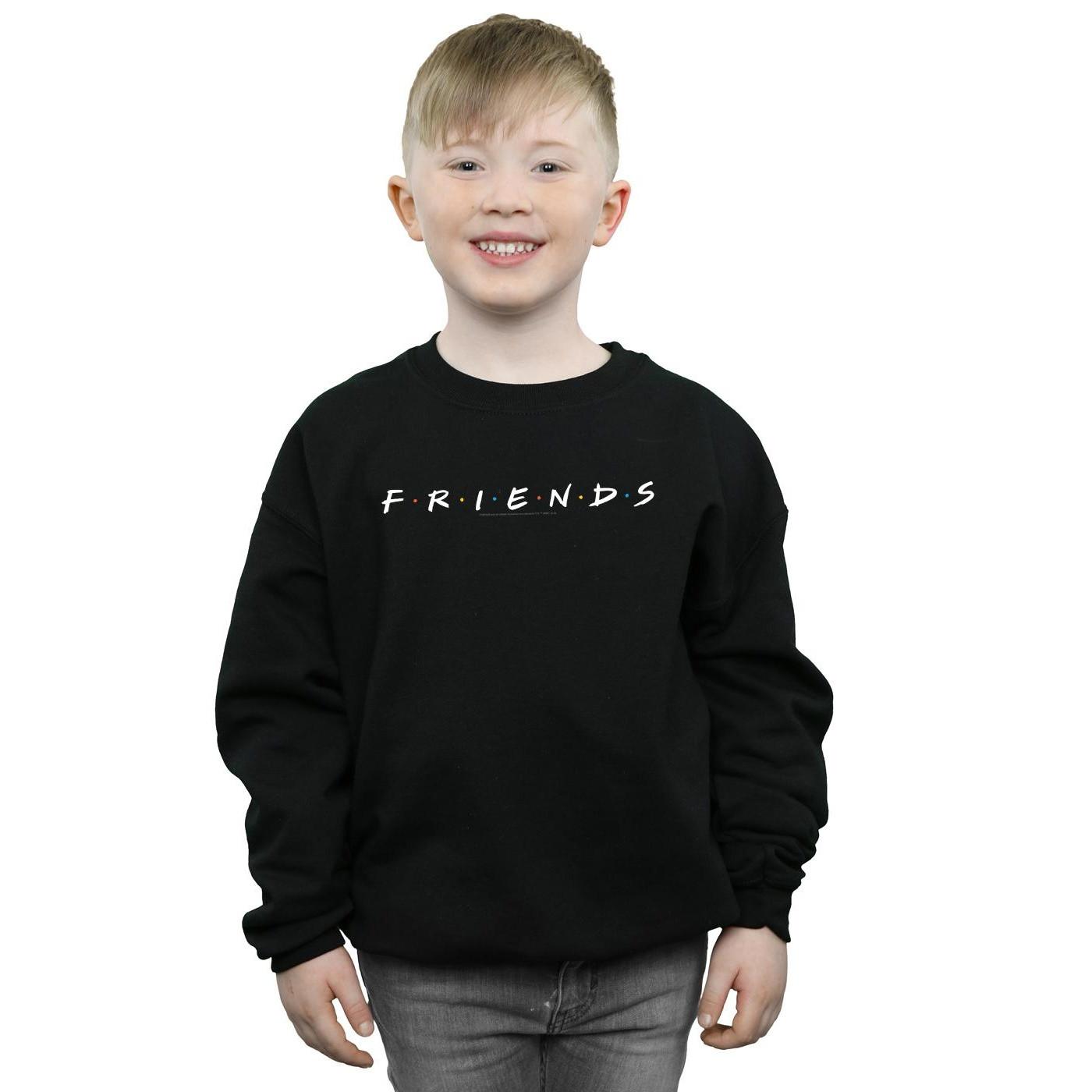 Friends  Text Logo Sweatshirt 