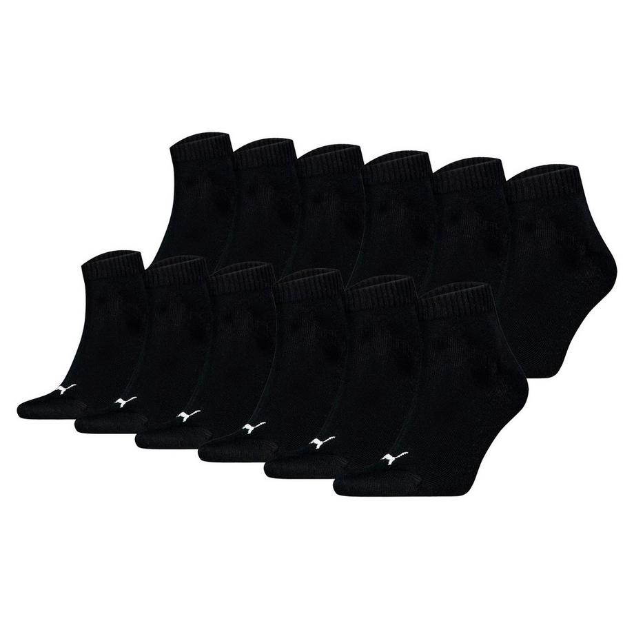 Socken  12er Pack Stretch-Quarter Plain ECOM 12P