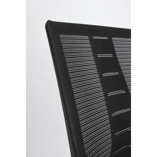 mutoni Chaise de bureau Roman noir  