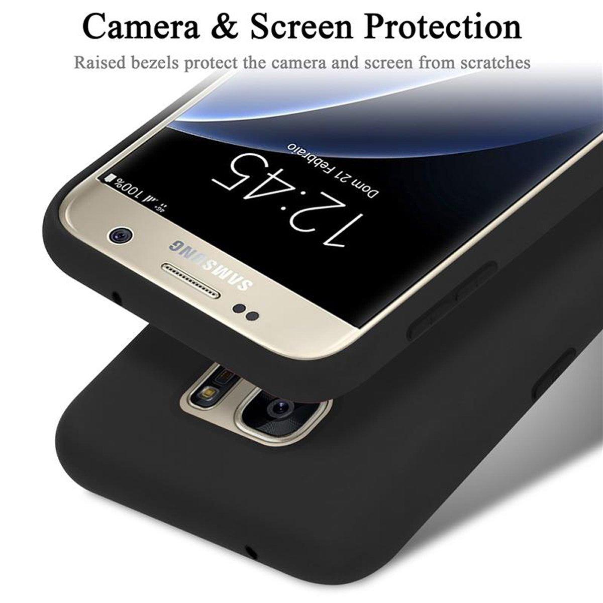Cadorabo  Hülle für Samsung Galaxy S7 TPU Silikon Liquid 