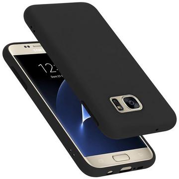 Housse compatible avec Samsung Galaxy S7 - Coque de protection en silicone TPU flexible