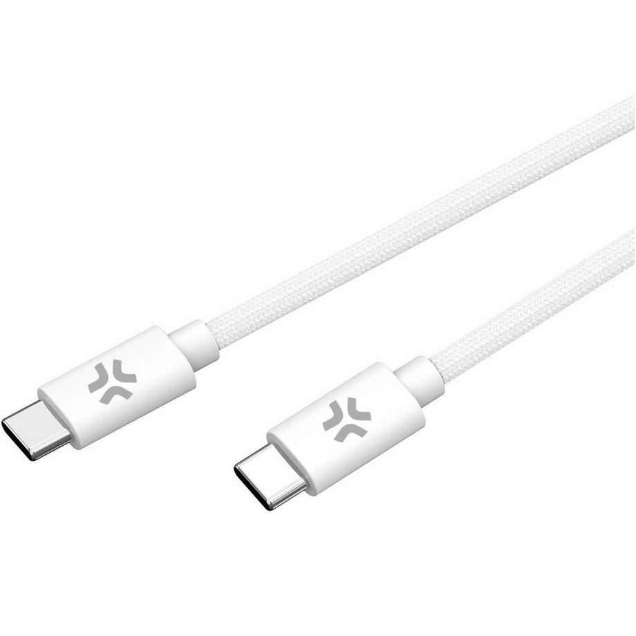 USB-C - USB-C-Kabel 60 W 1,5 m Weiß