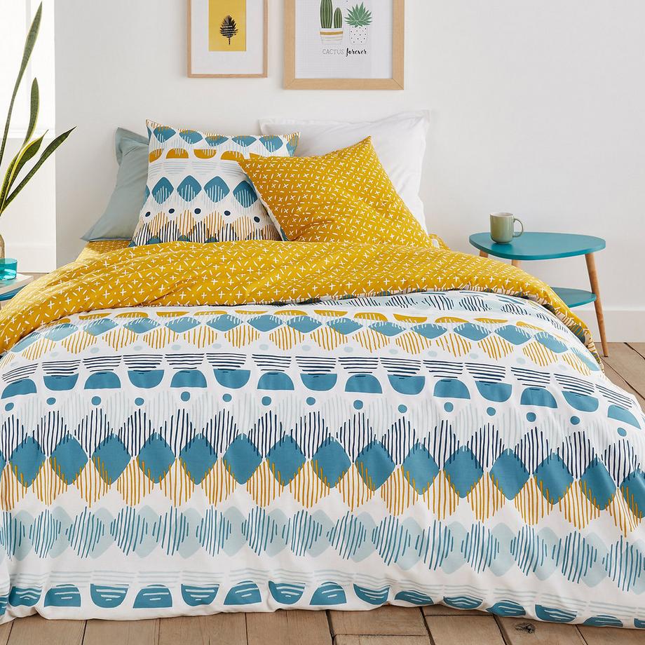 La Redoute Intérieurs Housse de couette imprimée Cool  