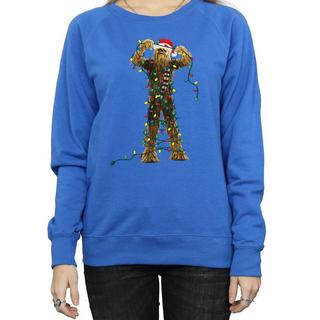 STAR WARS Star Wars Chewbacca Christmas Lights Sweatshirt  