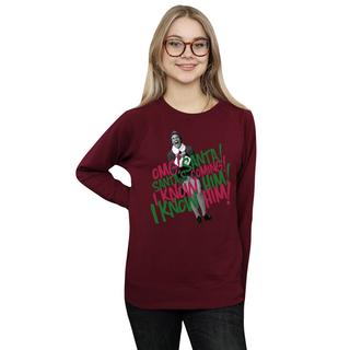 Elf Santa's Coming Sweatshirt Imprimé  