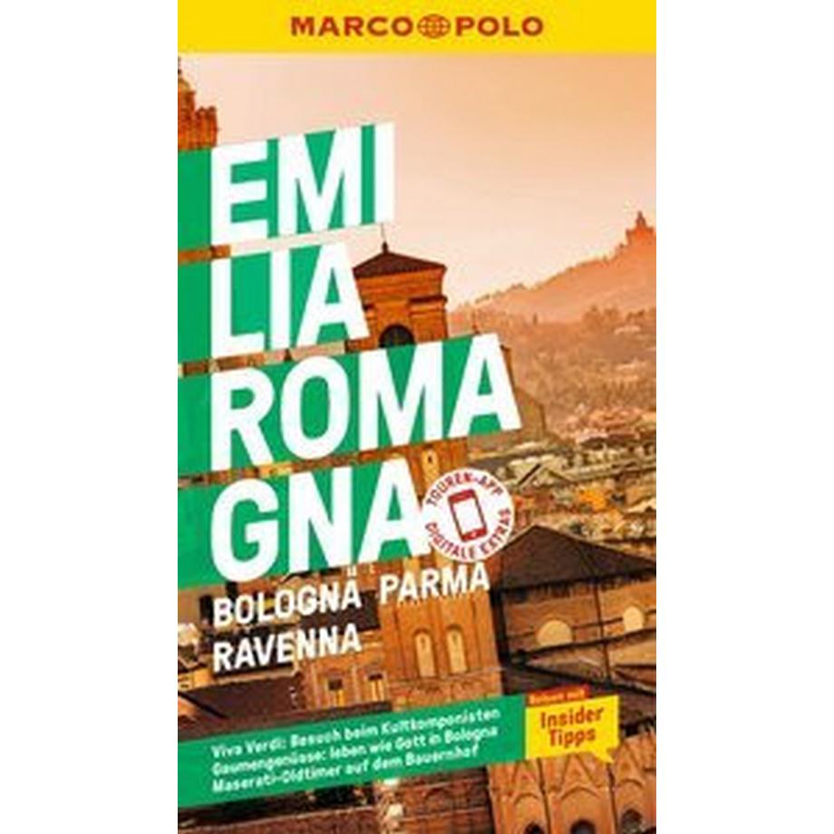 DUMONT  MARCO POLO Reiseführer Emilia-Romagna, Bologna, Parma, Ravenna 