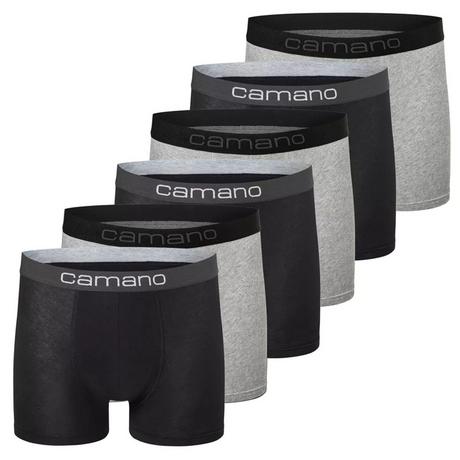 camano Boxer Uomo Comfort BCI Cotone Confezione da 6 Slim Fit  