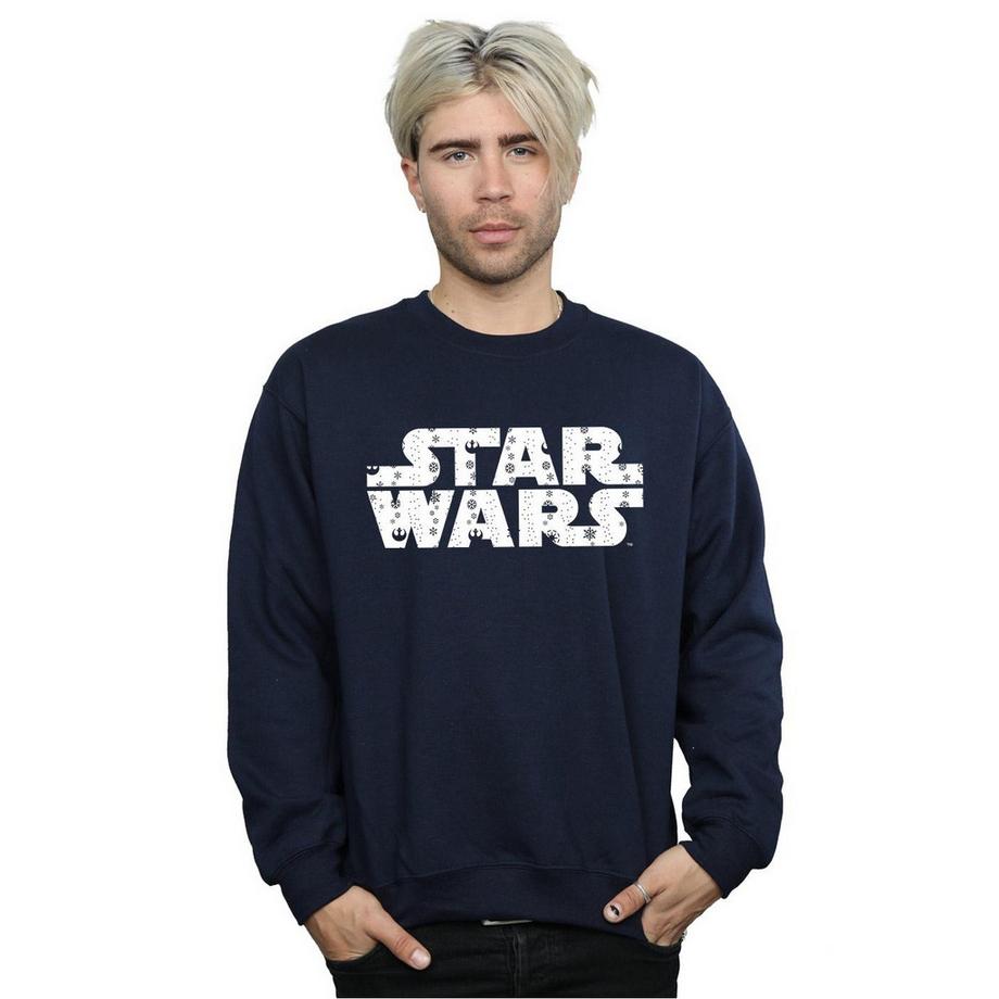 STAR WARS Star Wars Logo Rundhals-Sweatshirt  