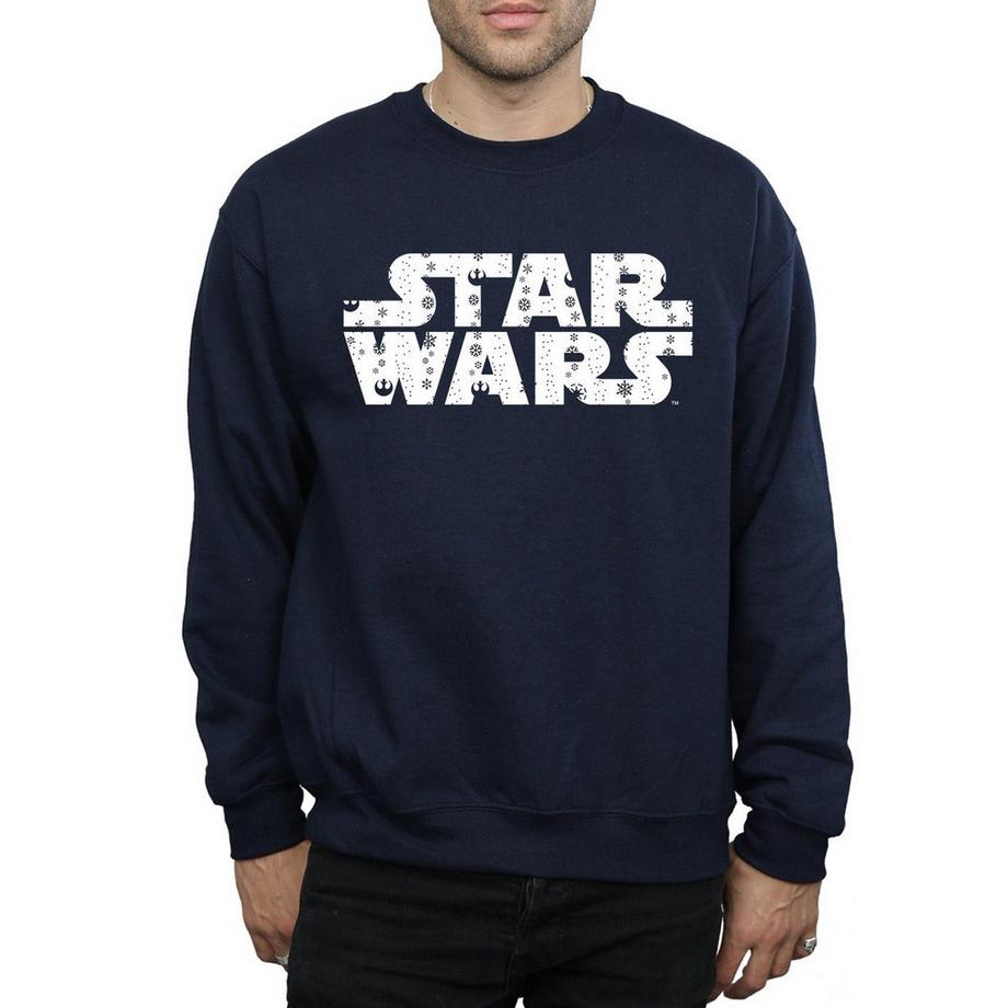 STAR WARS Star Wars Logo Rundhals-Sweatshirt  