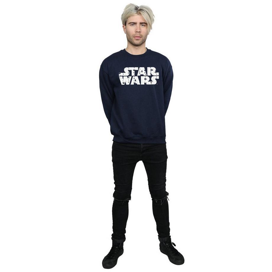 STAR WARS Star Wars Logo Rundhals-Sweatshirt  