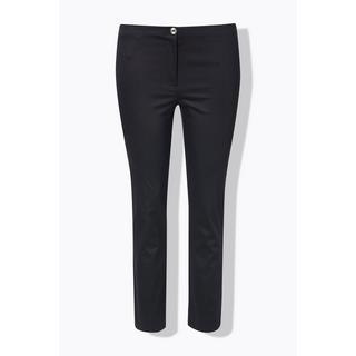 Ulla Popken Chino Slim Fit Hose Elastikbund Saumschlitze  