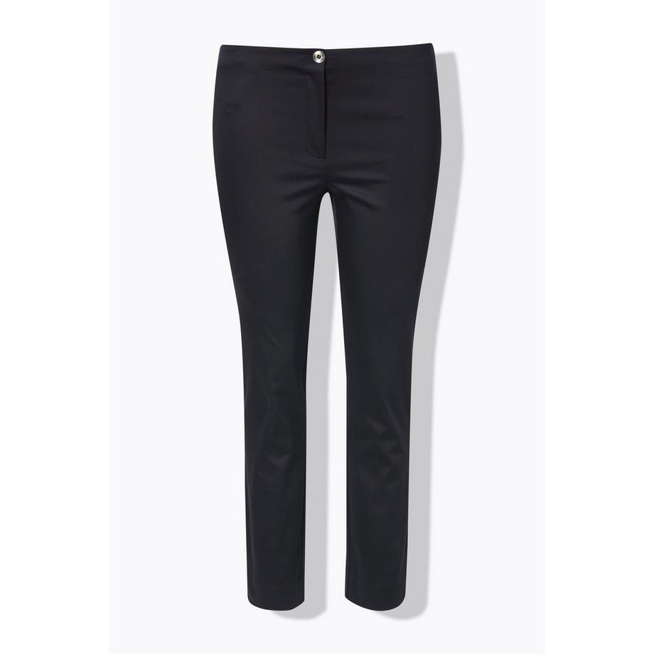 Ulla Popken Pantaloni Chino Slim Fit Vita Elastica Spacchetti Orlo  