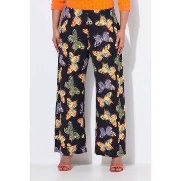 Slinkyhose, Schmetterlinge, weites Bein, Elastikbund