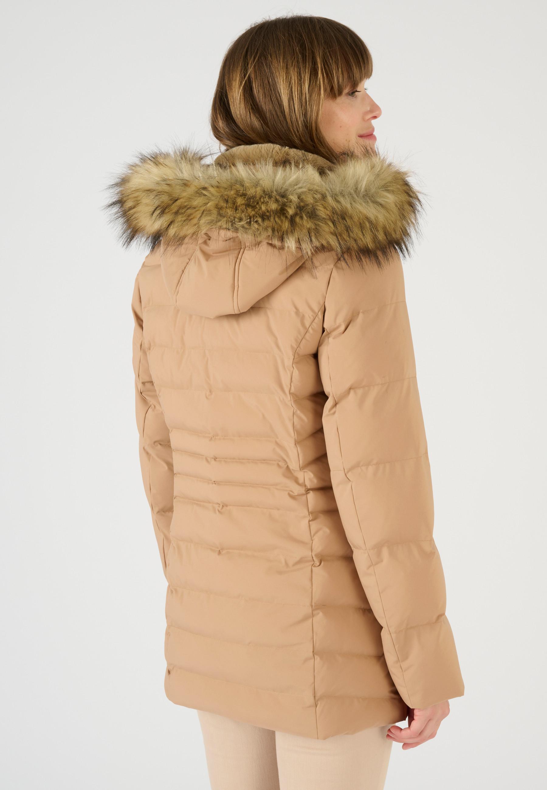 Damart  Parka aus mattem Stoff Thermolactyl 